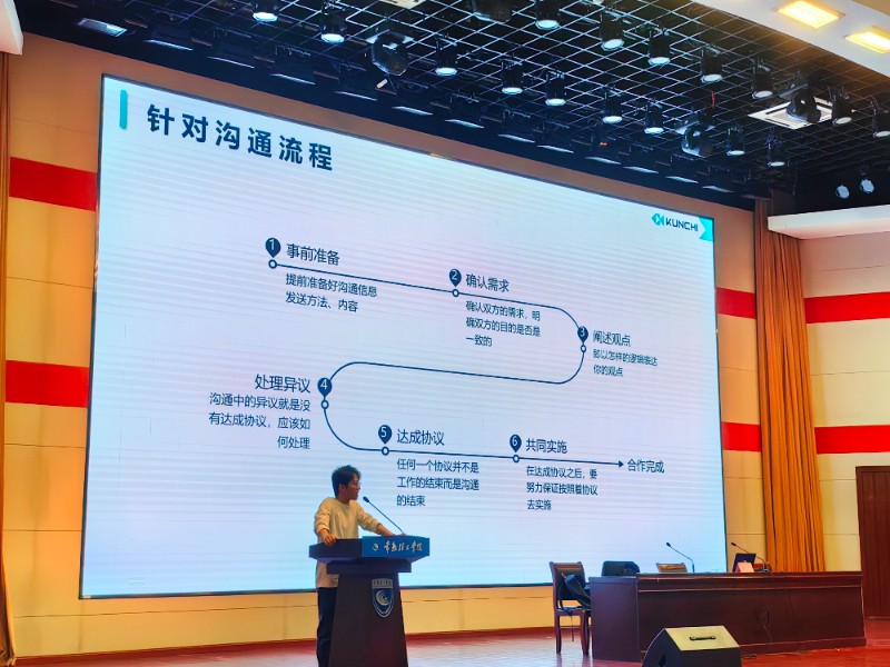 商学院开展信仰公开课之“沟通与表达”讲座